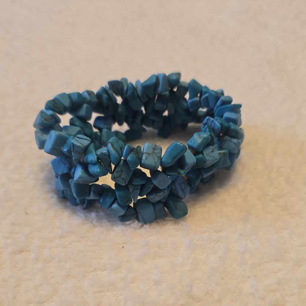 Avon FuaxTurquoise Stone Bracelet